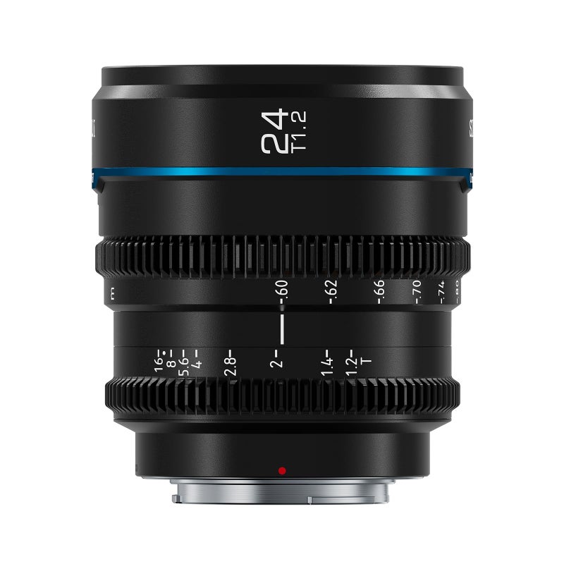 SIRUI Night Walker 24mm S35 Manual Focus Cine Lens T12 Large Aperture L Mount Lens for Sigma FP S5S5IIS5IIX DCBGH1 MS24LB Black - Image 2