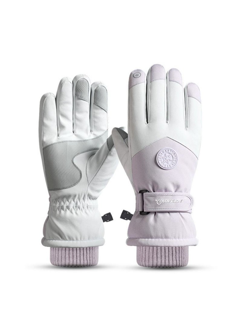 Golovejoy Outdoor Riding Touch Screen Plush Cold Proof And Wind Proof Gloves 