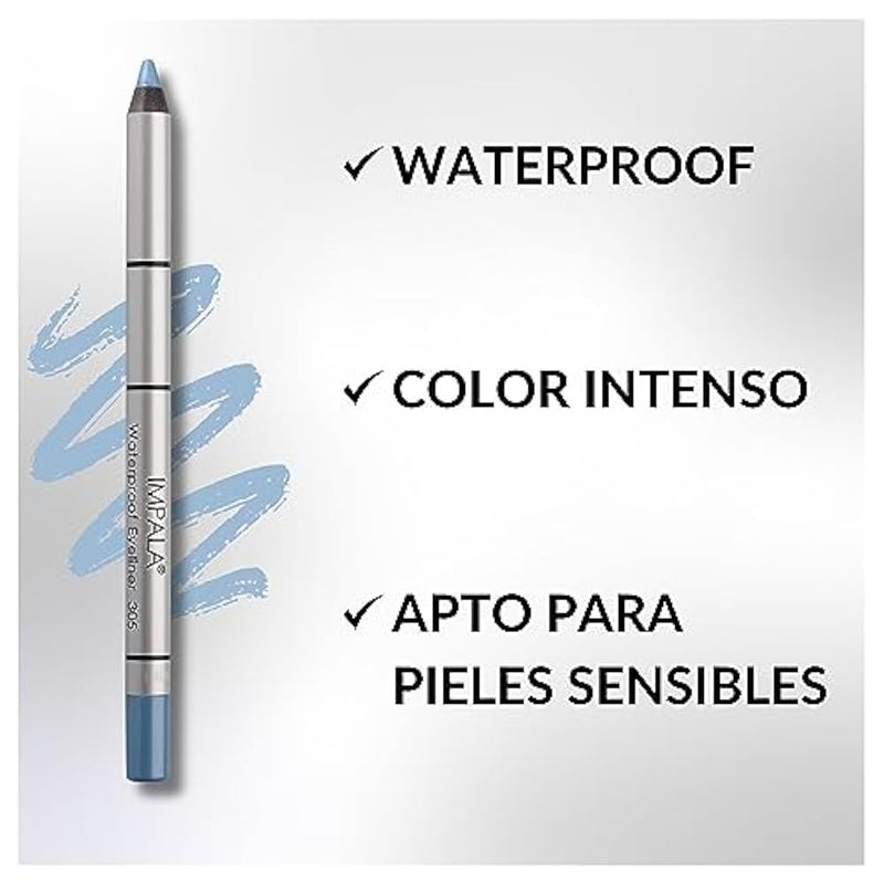 IMPALA Waterproof Eyeliner Creamy Durable Colour 305 Light Blue - Image 2