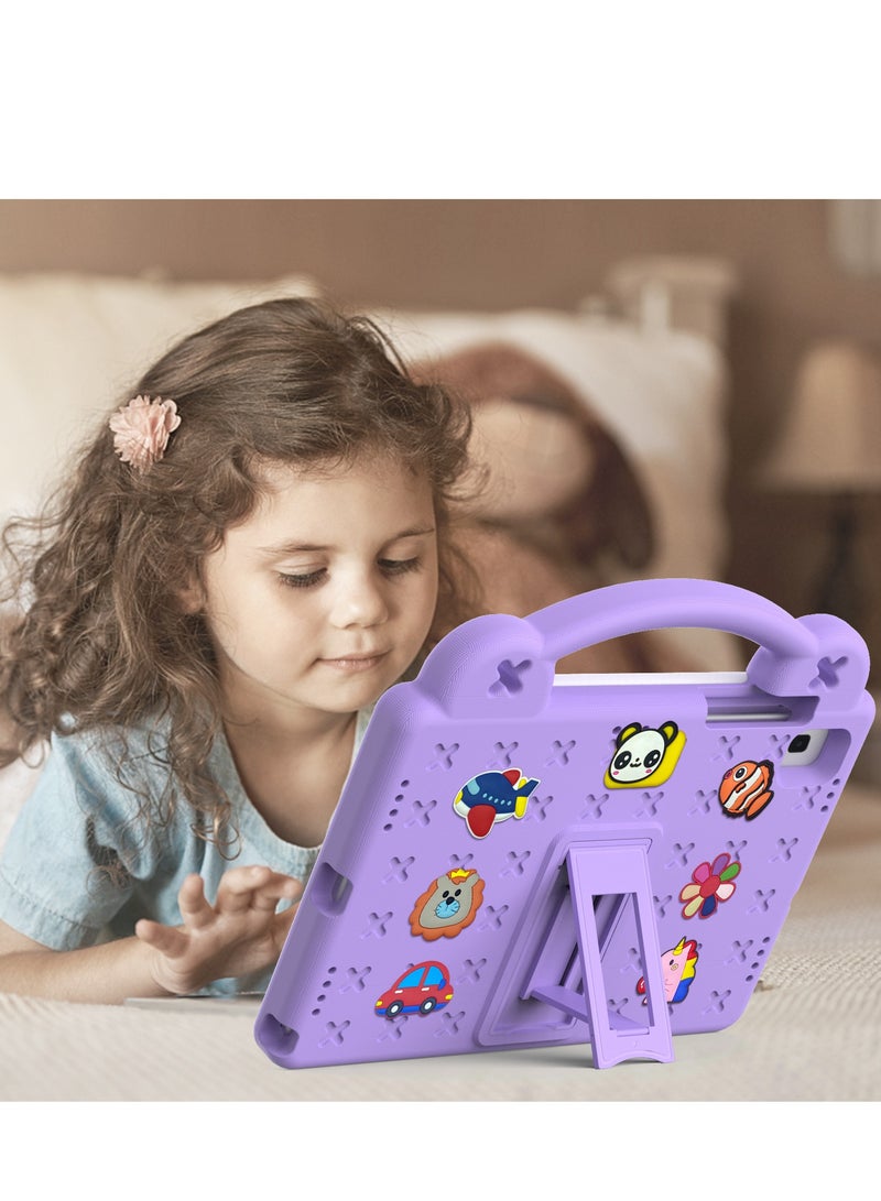 Child protection case for Samsung Galaxy Tab A7 (T500/T860/T720/P610) 10.4 inch(2020)/Samsung Galaxy TAB S6 lite 10.4 inch(2020/2022) /Samsung Galaxy TAB S6 10.5(2019), Heavy duty EVA foam shockproof protective case Child shockproof protective case with stand  Pen slot - Image 5