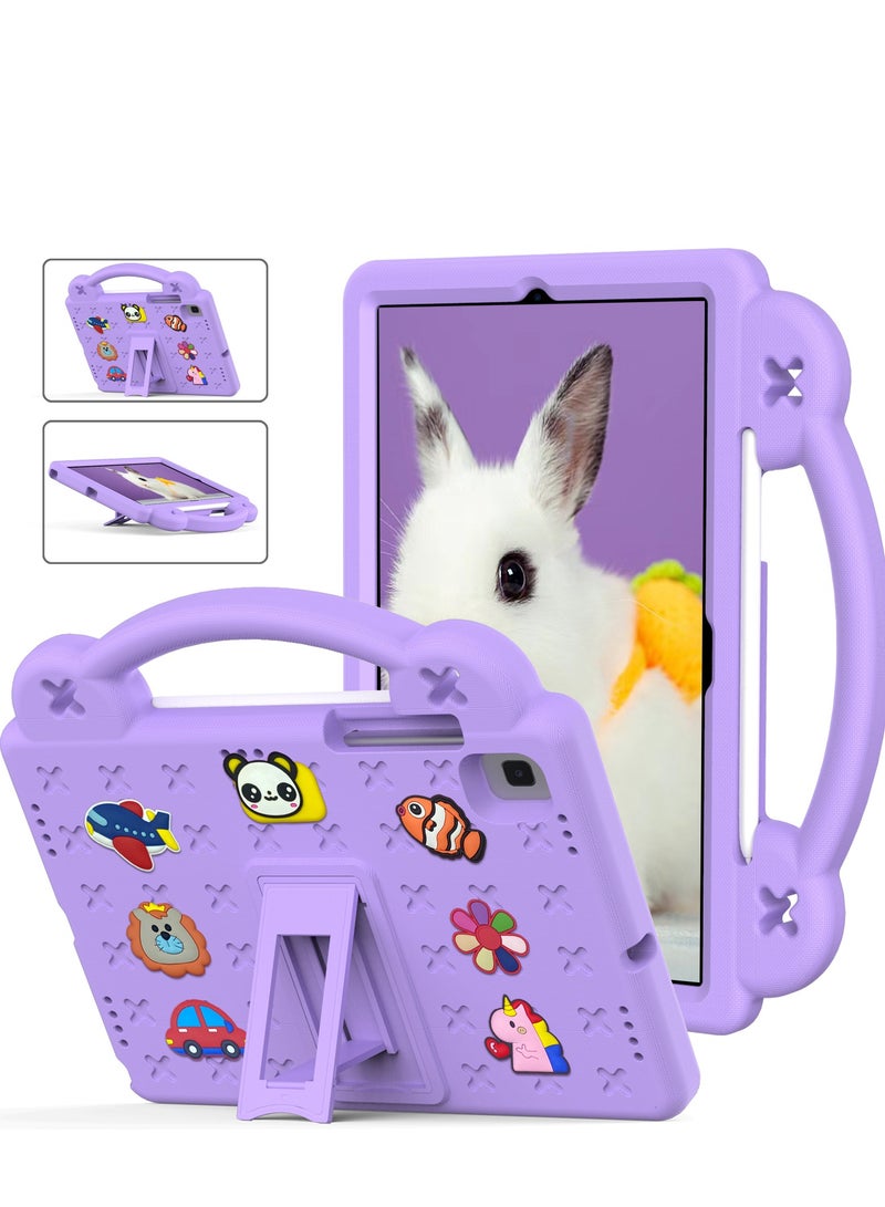Child protection case for Samsung Galaxy Tab A7 (T500/T860/T720/P610) 10.4 inch(2020)/Samsung Galaxy TAB S6 lite 10.4 inch(2020/2022) /Samsung Galaxy TAB S6 10.5(2019), Heavy duty EVA foam shockproof protective case Child shockproof protective case with stand  Pen slot - Image 1
