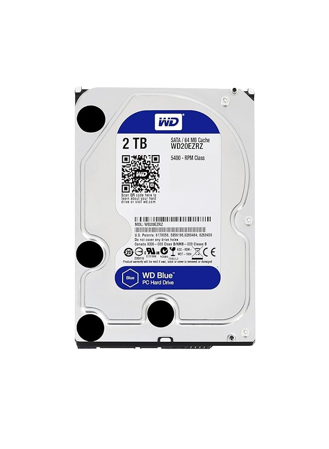 2 Tb Internal Hd Hard Disk Wd20Ezrz  - Image 1