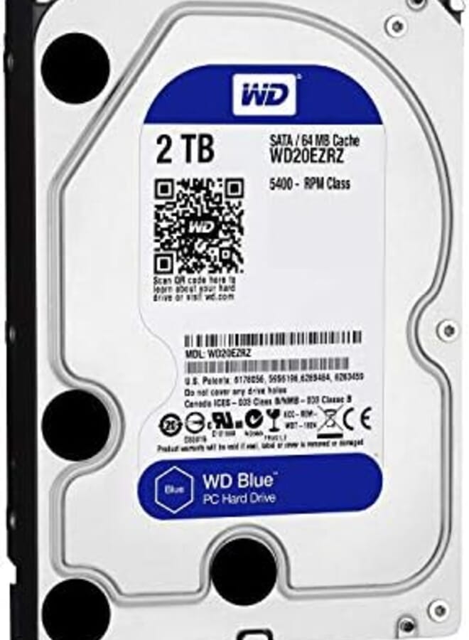 2 Tb Internal Hd Hard Disk Wd20Ezrz  - Image 2
