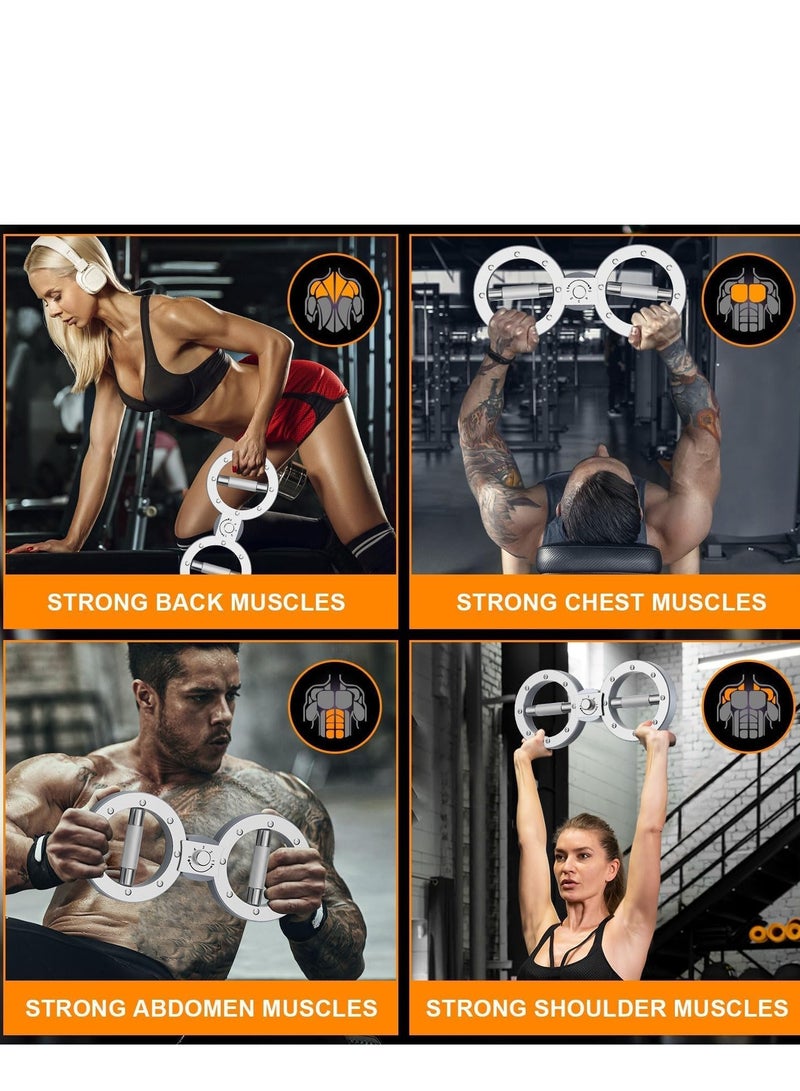 0TO1 TECH Rotating Burn Machine, Forearm Strength Trainer, 12 Pounds Rotating Arm Machine w/ 360 Degree Rotating Grips, Shoulder Workout Adjustable Resistance Spinning Burn Rotator Machine for Exercise - Image 3