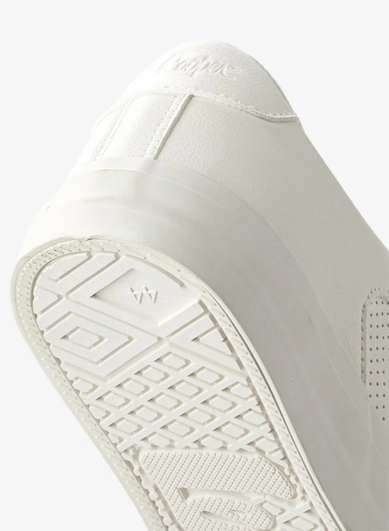 Lee Cooper White Men Lace-Up Ankle Sneakers for Men | Best Price UAE