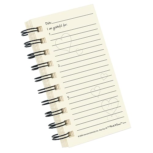 Write It Down Gratitude & Acts of Kindness Journal - MINI Kraft Hard Cover (prompts on every page, recycled paper, read more...) - Image 4