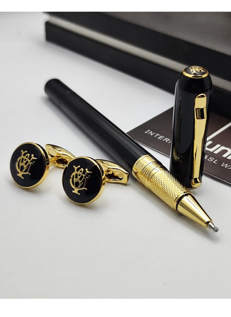 New pen and cufflink, latest version, first class