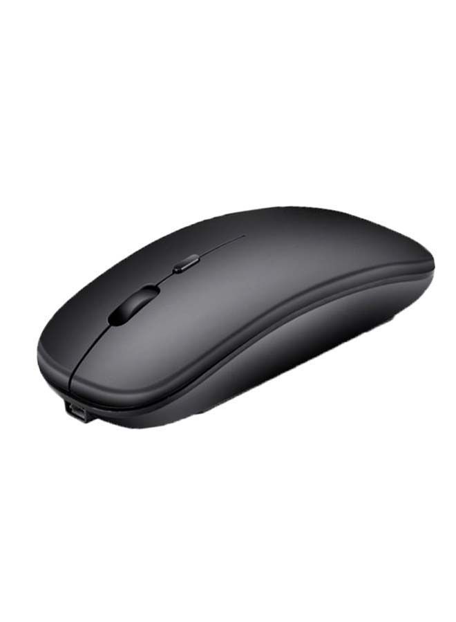 NIBEMINENT Dual Mode Slim Wireless Mouse 4.96 x 2.99inch Black - Image 1