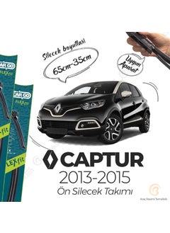 Hc Cargo Renault Captur Banana Wiper Set (2013-2015) Bosch Cargo  - Image 3