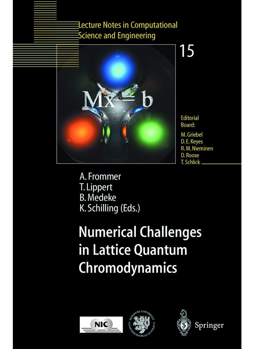 Numerical Challenges in Lattice Quantum Chromodyna: Joint Interdisciplinary Workshop of John Von Neuma 