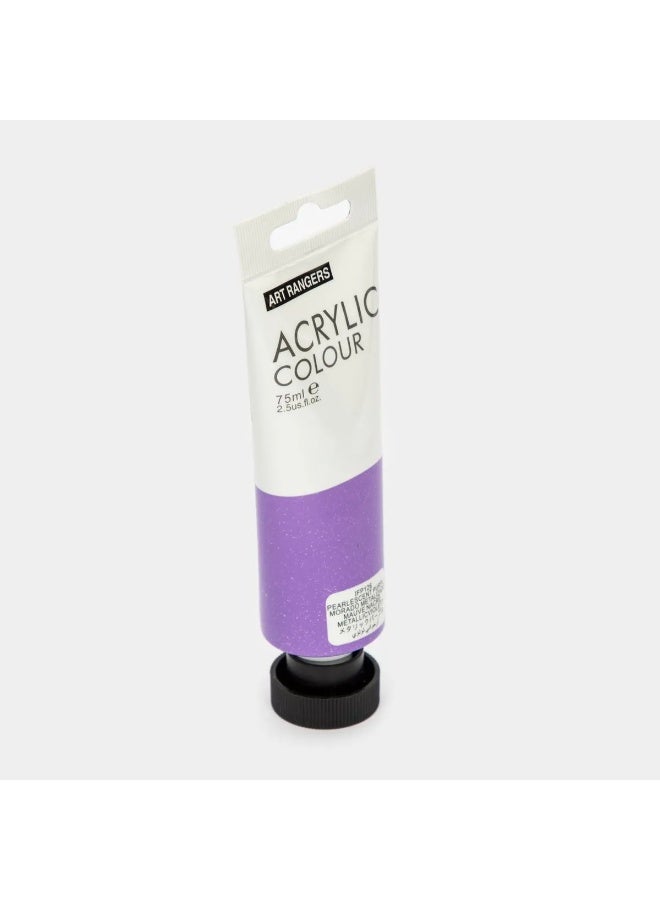 ART RANGERS Acrylic Colour – Pearlescent Purple 75ml | High-Quality Metallic Paint for Art & Craft - IFP126 - Image 2