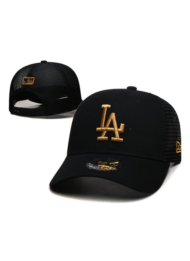 NEW ERA - New Era Los Angeles Dodgers Sunshade Hat, Mesh Hat, Outdoor Men's and Women's Sports Duck Tongue Hat Black - Image 1