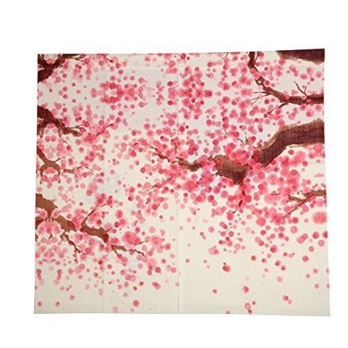 I-MART Noren Doorway Curtain 59"x33" – Happy Dogs Cherry Blossom Design, Japanese Door Curtain for Home, Kitchen, Bedroom, Office, Decorative Doorway Curtain for Doors and Rooms - Image 5