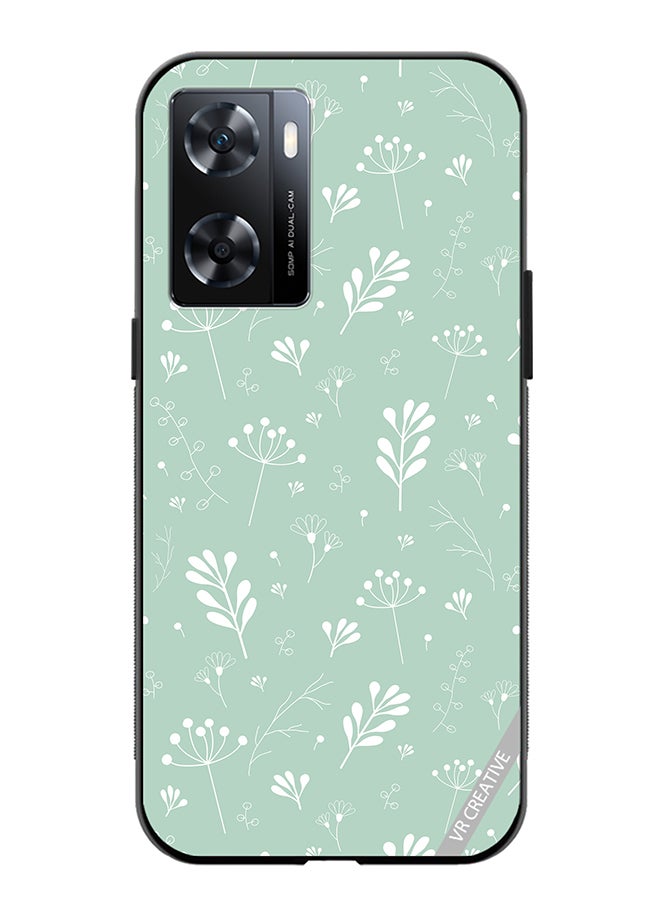 VR CREATIVE Protective Case Cover For Oppo A57/A77s Greenie  Design Multicolour - Image 1