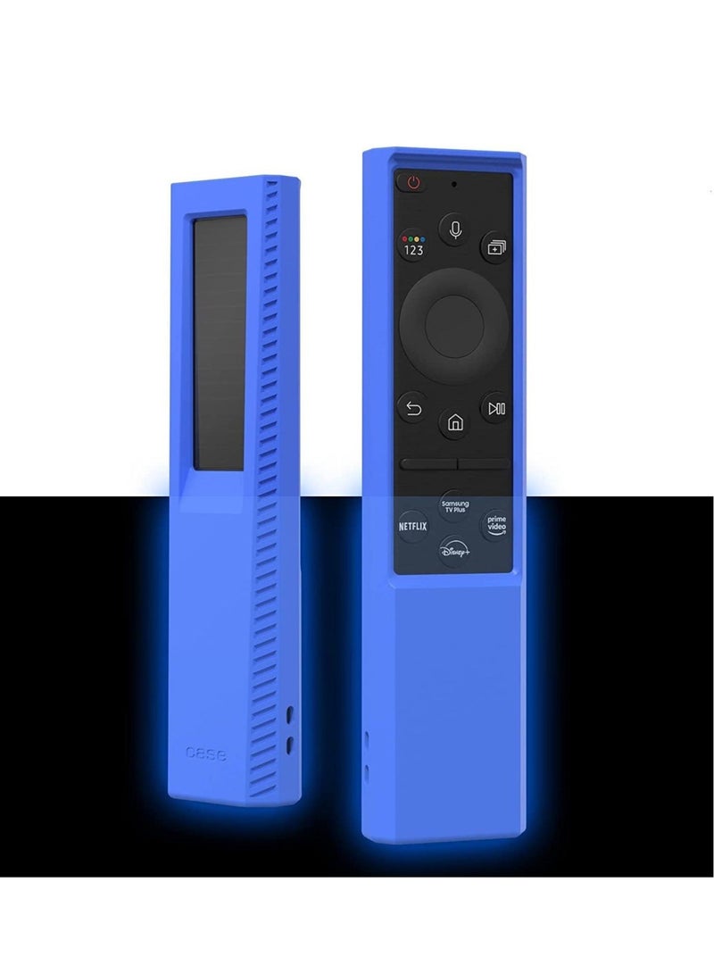 Captaintech Silicone Protective Case for Samsung Smart TV Solar Cell Remote Controller for TM2281E BN59-01385A BN59-01385B BN59-01393A Holder Shockproof Battery Back Covers - Image 1