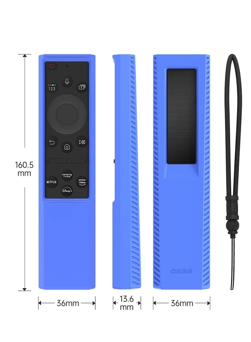 Captaintech Silicone Protective Case for Samsung Smart TV Solar Cell Remote Controller for TM2281E BN59-01385A BN59-01385B BN59-01393A Holder Shockproof Battery Back Covers - Image 5