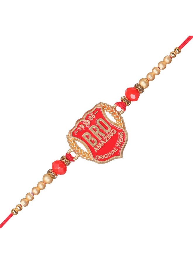 CHERKRAFT - CHERKRAFT Bro Rakhi for Brother Rakshabandhan Rakhi Thread - 125 - Image 1