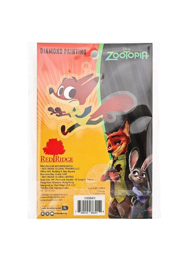 Disney Zootopia Nick Diamond Framed Painting Kit | Make It Easy & Fun | Art & Craft Home Wall Décor | Age 6+ - Image 3