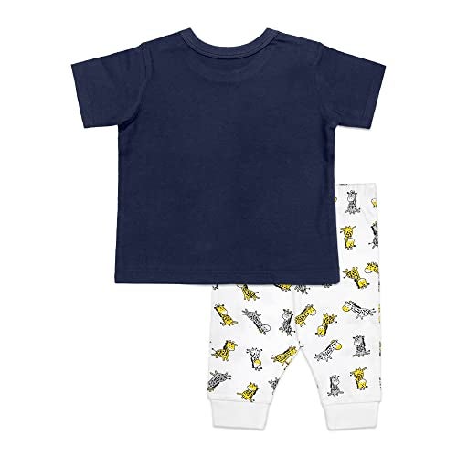 ARIEL Cotton Clothing Sets For Baby Boys & Girls - Unisex Clothing Sets Full Sleeve T-Shirt & Pant, Multicolor, Printed, 12-18 Months - Image 2