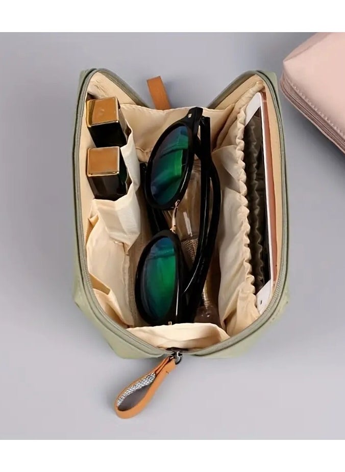 ORiTi Small Makeup Bag For Purse,Makeup Pouch Small Cosmetic Bag Mini  Portable Hand Bag For Women And Girls  - Image 5
