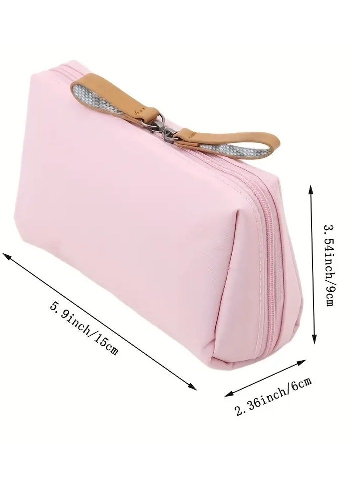 ORiTi Small Makeup Bag For Purse,Makeup Pouch Small Cosmetic Bag Mini  Portable Hand Bag For Women And Girls  - Image 4