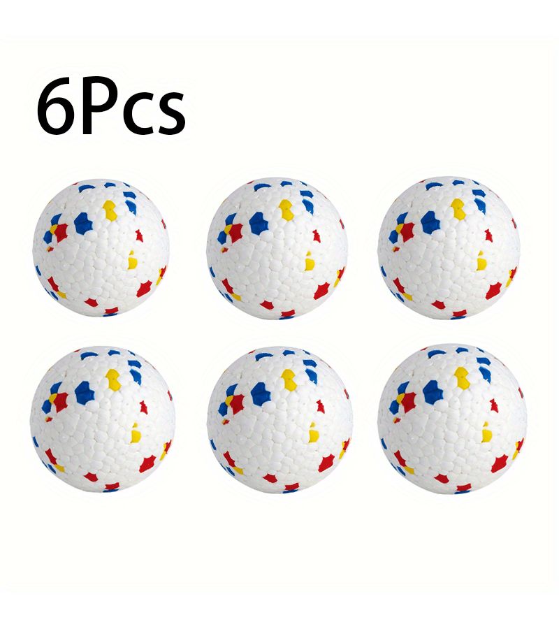 6 Piece Set ETPU High Performance Elastic Balls Durable Chew Resistant Dog Toys For Dogs That Love To Bite Ideal For Indoor Or Outdoor Pet Activities - Image 2