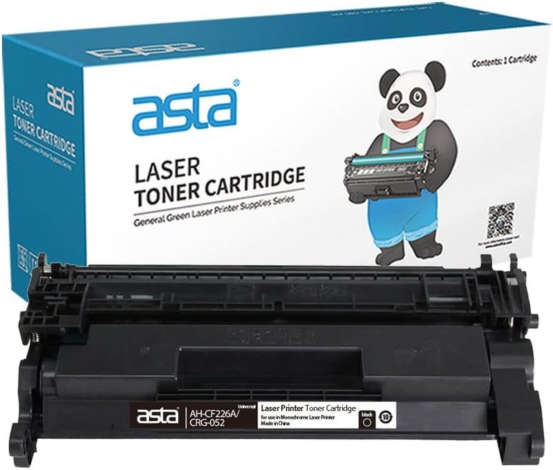 Asta CF226A 26A Universal CRG-052 Toner Cartridge Compatible For HP Canon LaserJet Pro 402 MFP M426 LBP214dw LBP215dw MF424dw MF429dw MF426dw LBP212dw LBP214dw LBP215x MF421dw MF426dw MF428x MF429x - Image 1