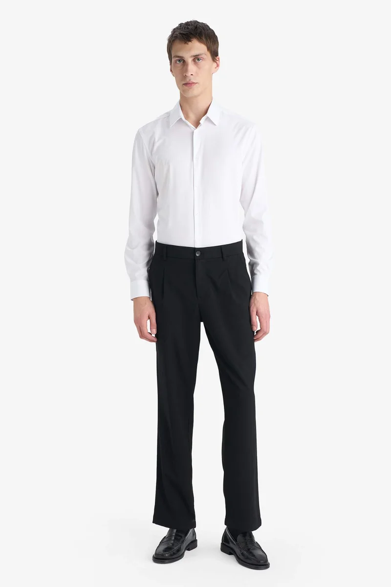 ديفاكتو Slim Fit Long Sleeves Shirt