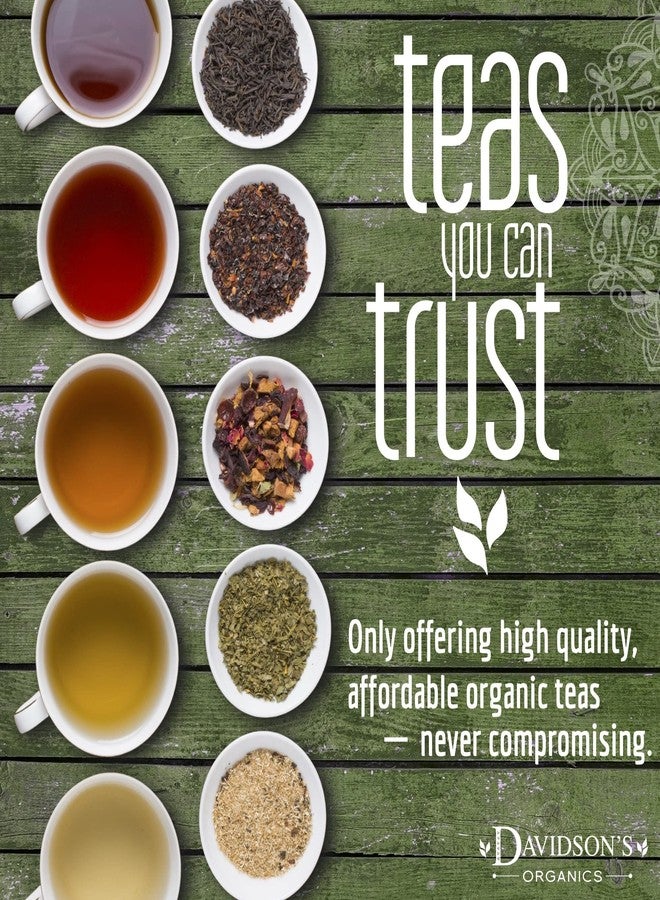 Davidson's Tea, Tulsi Hibiscus Flower, 16-Ounce Bag - Image 5