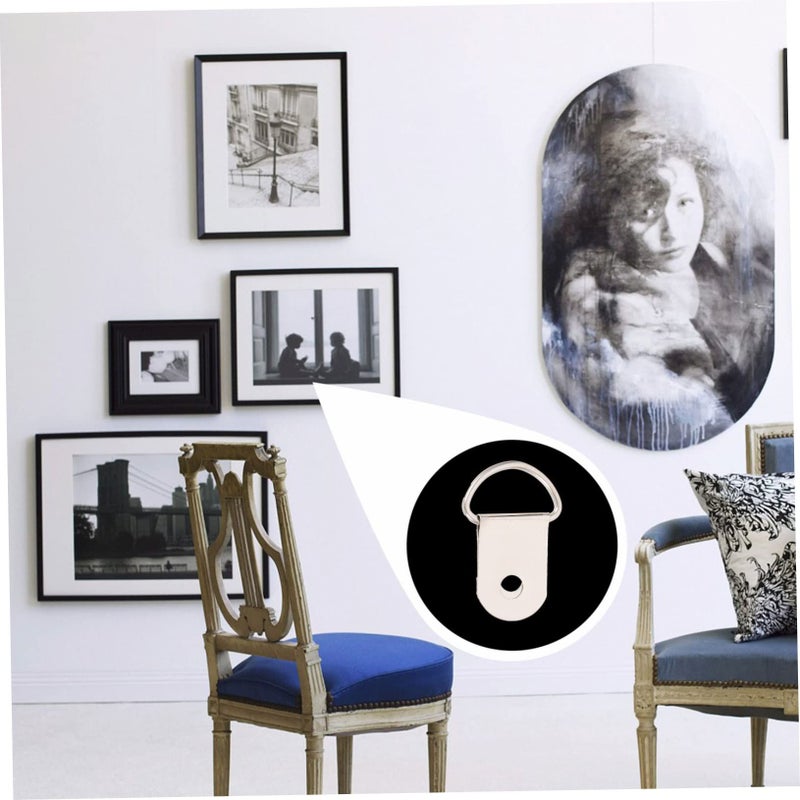 100 Picture Frame Hangers For Easy Wall Installation Home Office Gallery Decor - Image 4