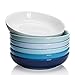 Sweese 112.003 Porcelain Salad Pasta Bowls - 22 Ounce - Set of 6, Cool Assorted Colors - Image 2