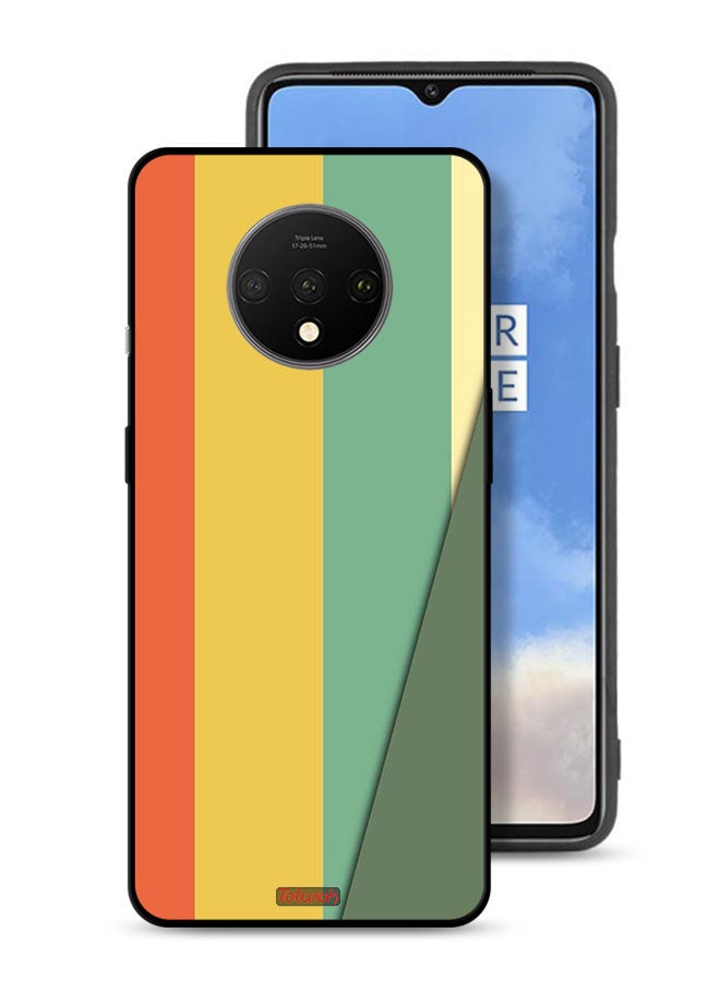 Tolwak OnePlus 7T Protective Case Cover Simple Pattern - Image 1