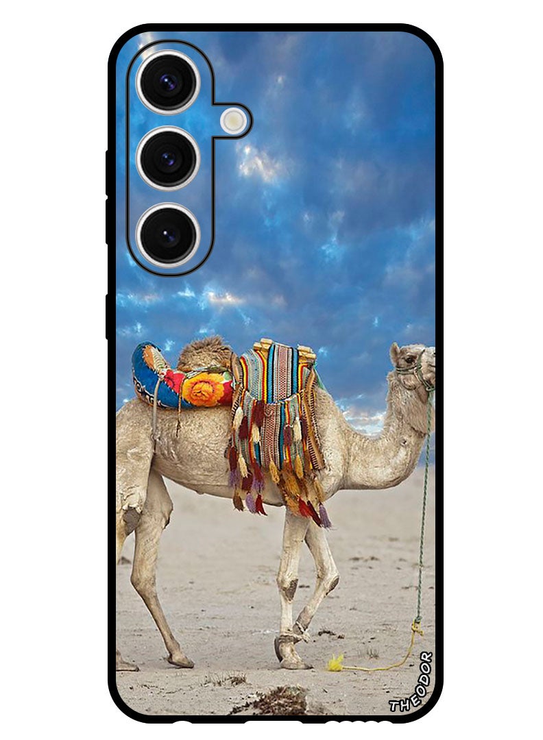 Theodor Protective Case Anti Scratch Shock Proof Bumper Cover For Samsung Galaxy S24 Camel - Image 1