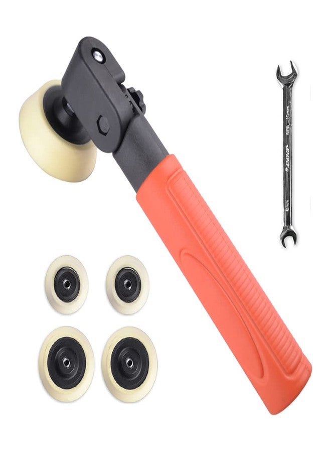 NAGU Woodworking Passive Rotary Sander - Sanding Tools Hand Held Bowl Sander with Rotatable Spindle Head 2 Inch 3 Inch Pads - Image 1
