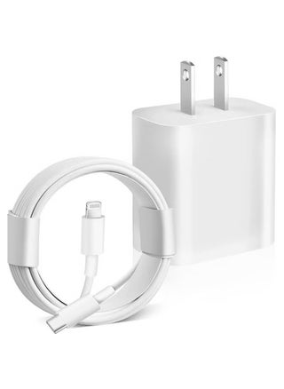 iPhone 13 Fast Charger【Apple MFi Certified】20W USB C Fast Charger Block PD Wall Plug Charger with 3FT Type C to Lightning Cable for iPhone 13/13 Pro/13 Pro Max/12/12 Pro/11/11 Pro/XS Max/XR/AirPods - pzsku/Z7CEBED05DE4407AF9490Z/45/_/1734446136/f720f64c-fd63-4d01-bfa7-bf3d25301bdf