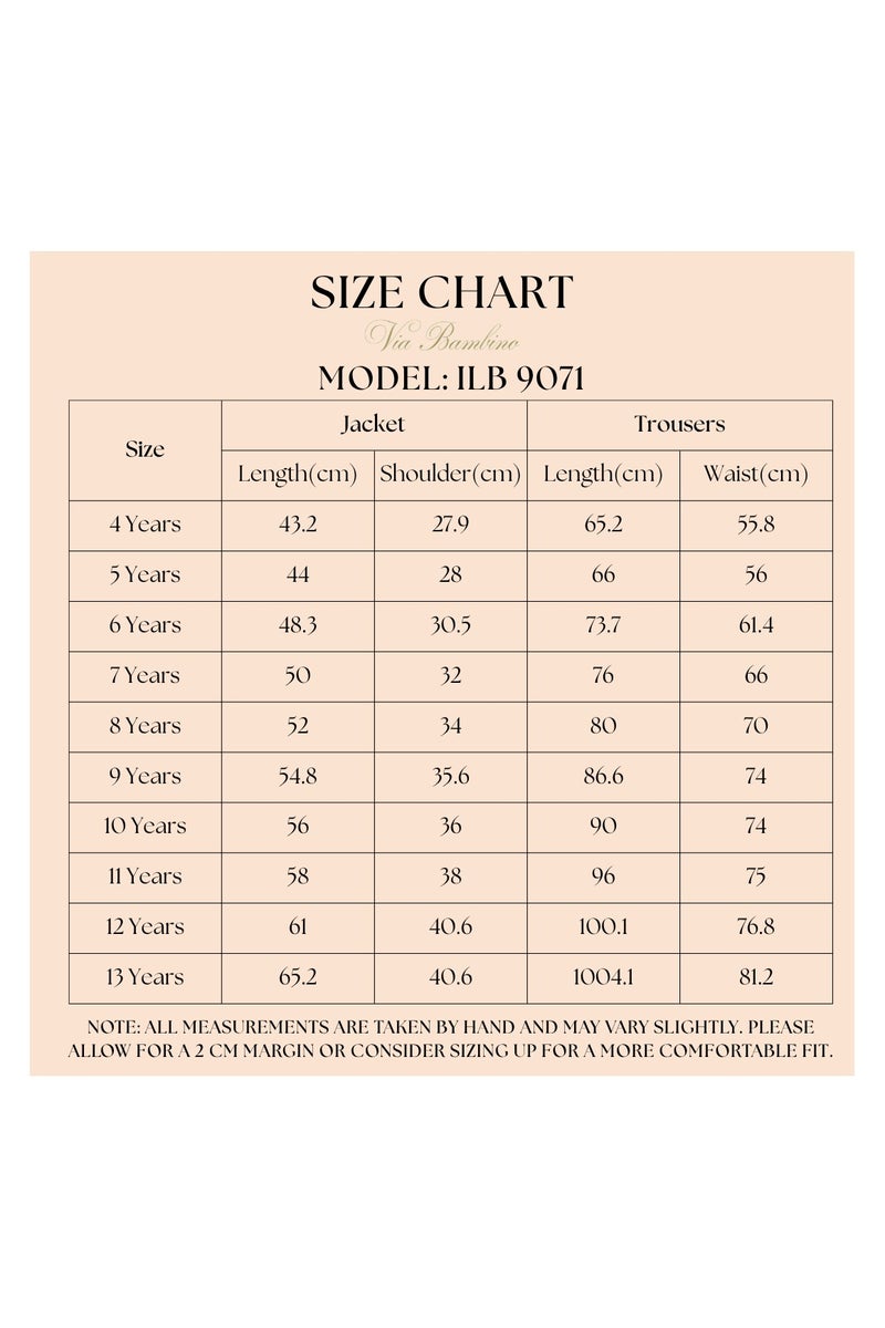 فيا بامبينو بدلة رسمية للأولاد باللون الأسود 9071 - Image 3