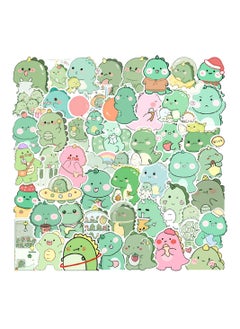 50-Piece Cartoon Dinosaur Stickers