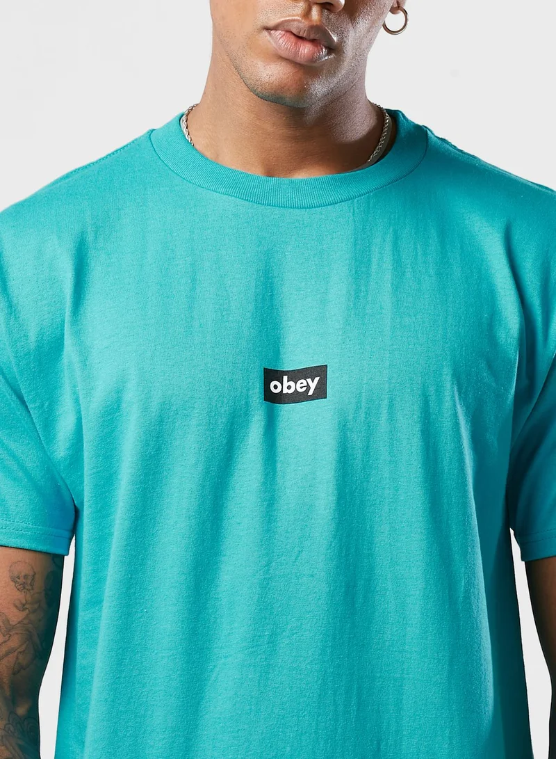 OBEY Black Bar T-Shirt