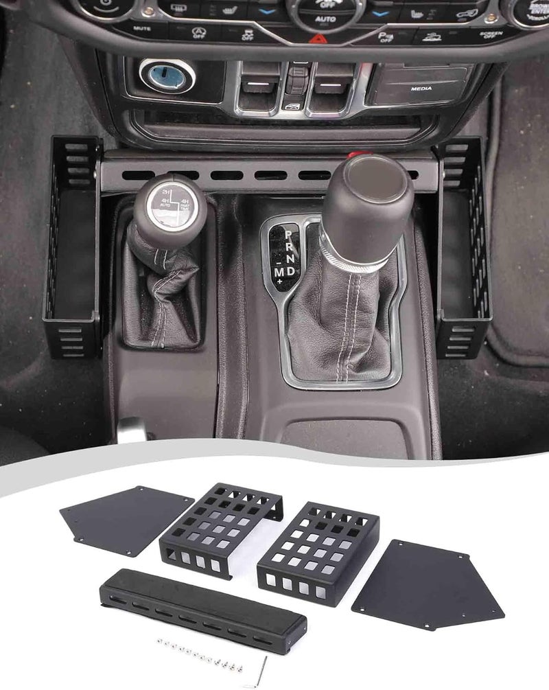 Hoolcar Center Console Gear Shift Organizer Tray for Jeep - Image 1