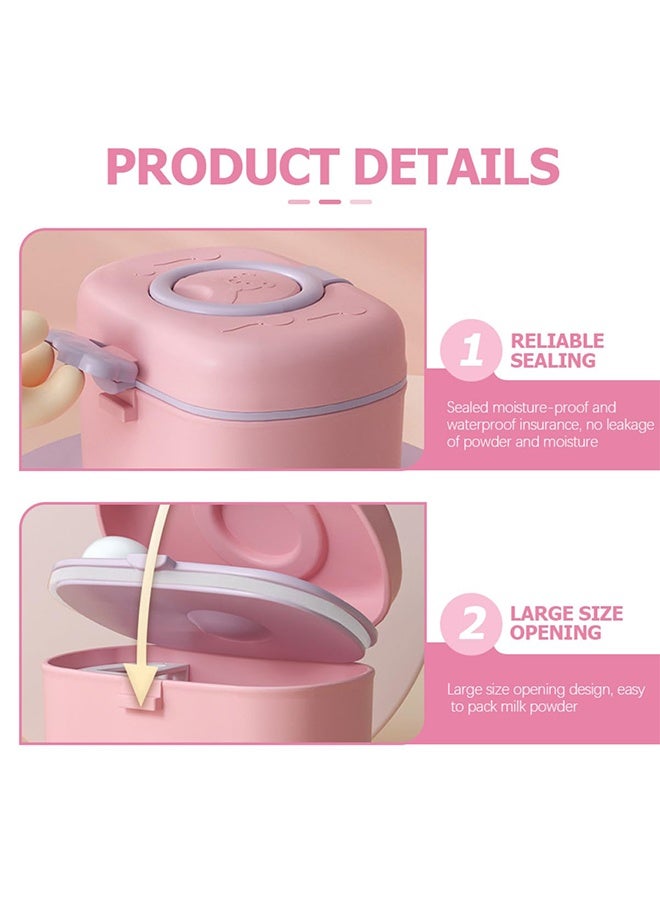 Milk Powder Box Outdoor Dispenser Travel Essential Portable Container Snack Divider - Image 3