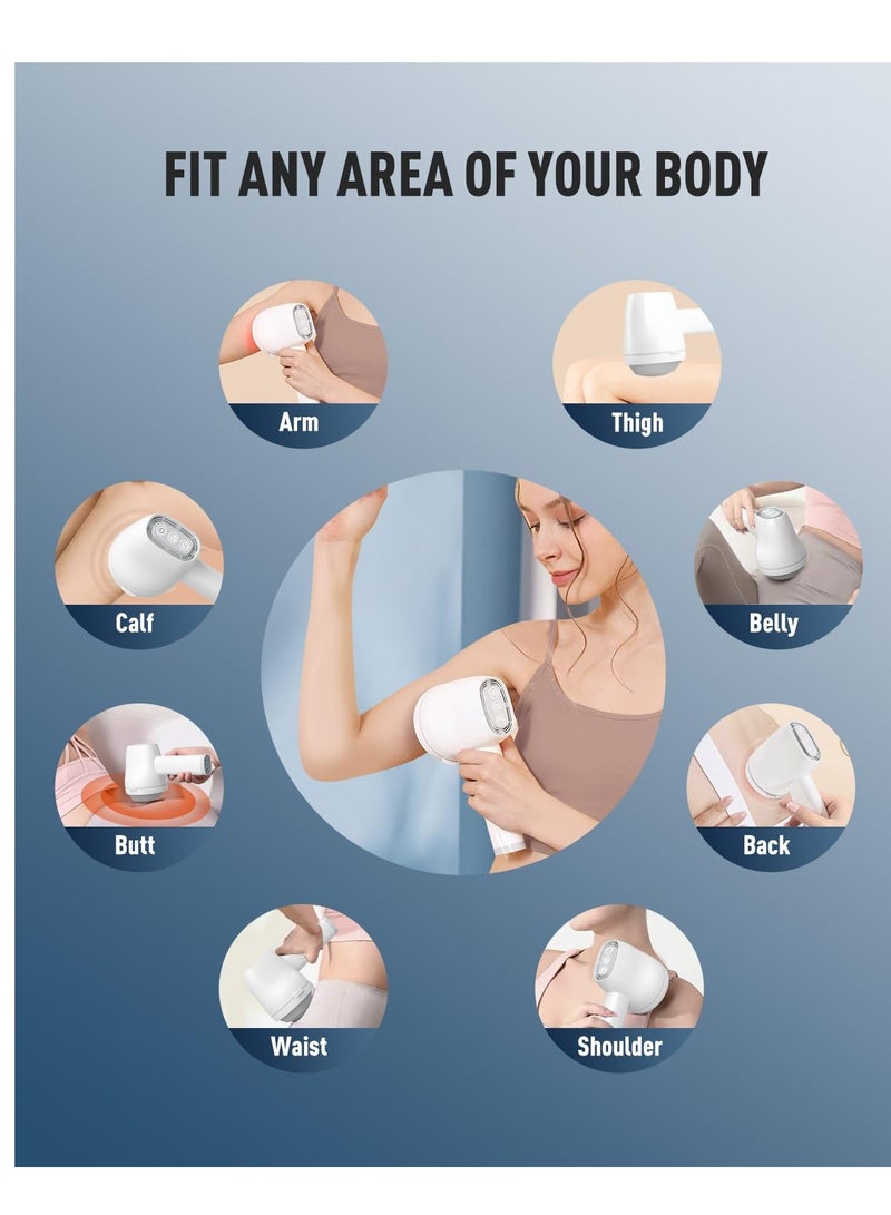 Excefore Body Sculpting Machine, Wireless Handheld Electric Cellulite Massager, Massagers Deep Tissue with Touch Screen, Lymphatic Drainage Machine with 8 Massage Attachment - Image 4