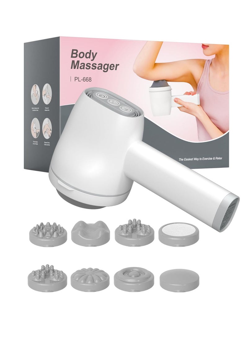 Excefore Body Sculpting Machine, Wireless Handheld Electric Cellulite Massager, Massagers Deep Tissue with Touch Screen, Lymphatic Drainage Machine with 8 Massage Attachment - Image 1
