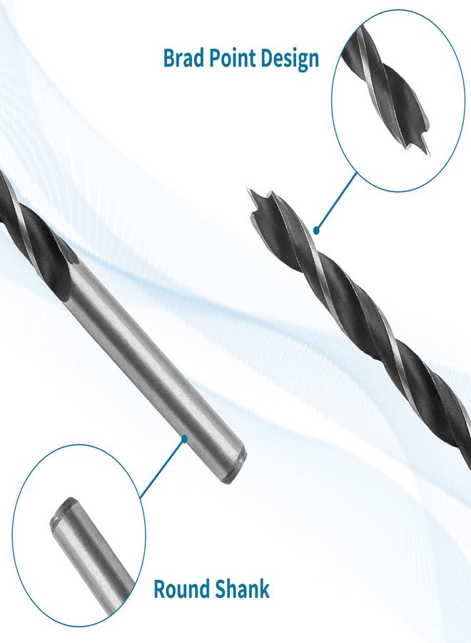 Bivethoi 5pcs 7mm Brad Point Drill Bits for Woodworking, High Carbon Steel Drilling Tool, Metric Drill Bits for Softwood Hardwood Plywood Acrylic Plastic - Image 3