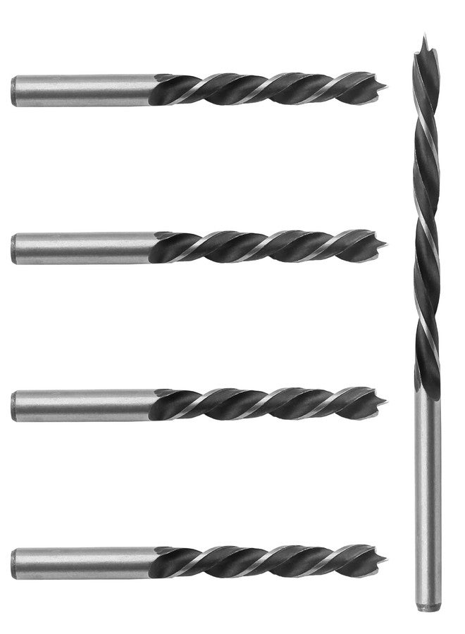 Bivethoi 5pcs 7mm Brad Point Drill Bits for Woodworking, High Carbon Steel Drilling Tool, Metric Drill Bits for Softwood Hardwood Plywood Acrylic Plastic - Image 1