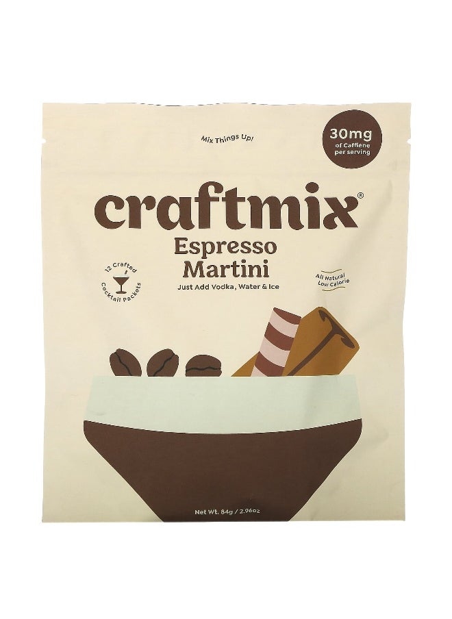 Craftmix Craftmix, Cocktail Mix, Espresso Martini, 2.69 oz ( 84 g)  - Image 1