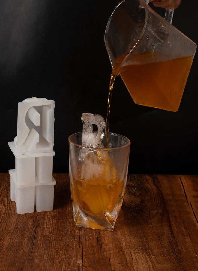ESEENS 26 Pack Letter Ice Cube Mold Letter Candle Mold Letter Pack Mold A-Z Letter Resin Casting Mold Resin Making Molds Silicone Mold for Candle Home Decorate Mold Candle Making Mold Alphabet Mold - Image 3