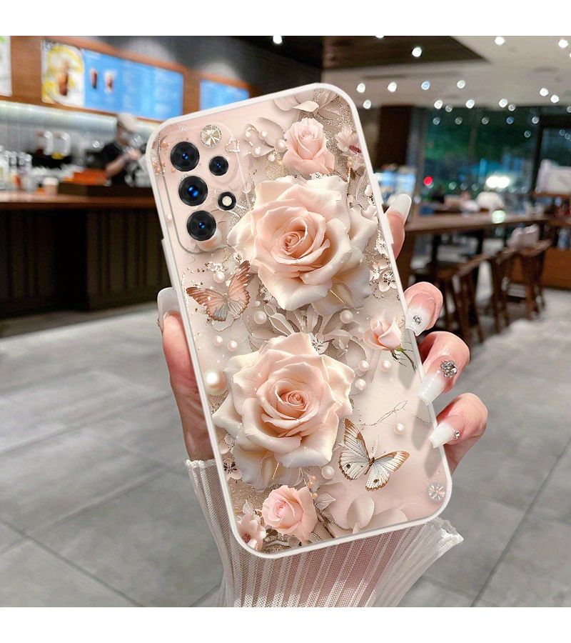 For Samsung Galaxy A15 5G Mixed Color 2 Shining Lovely Beautiful Flowers Phone Case Cover - Image 3