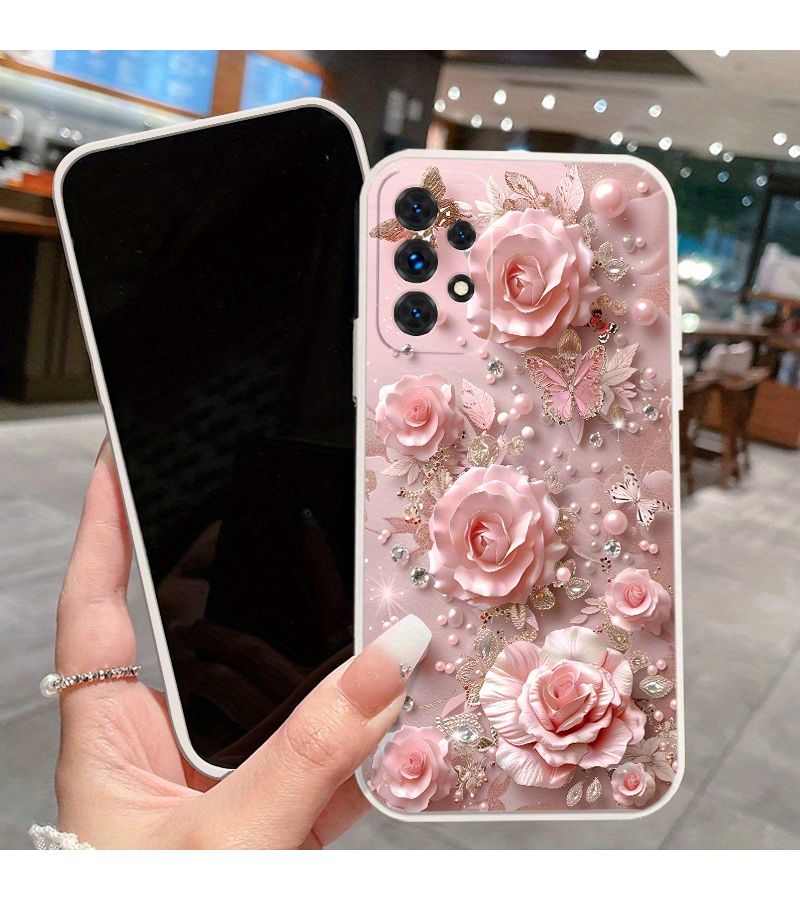 For Samsung Galaxy A15 5G Mixed Color 2 Shining Lovely Beautiful Flowers Phone Case Cover - Image 5