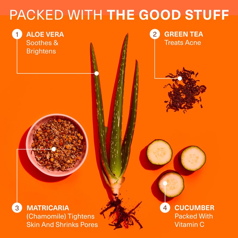 Botanic Tree Vitamin C Face Wash - Facial Cleanser for All Skin Types, Aging or Dry Skin, Minimizing Acne scars, Brightening, Reduce Breakouts - Face Wash for Women & Men - Image 3