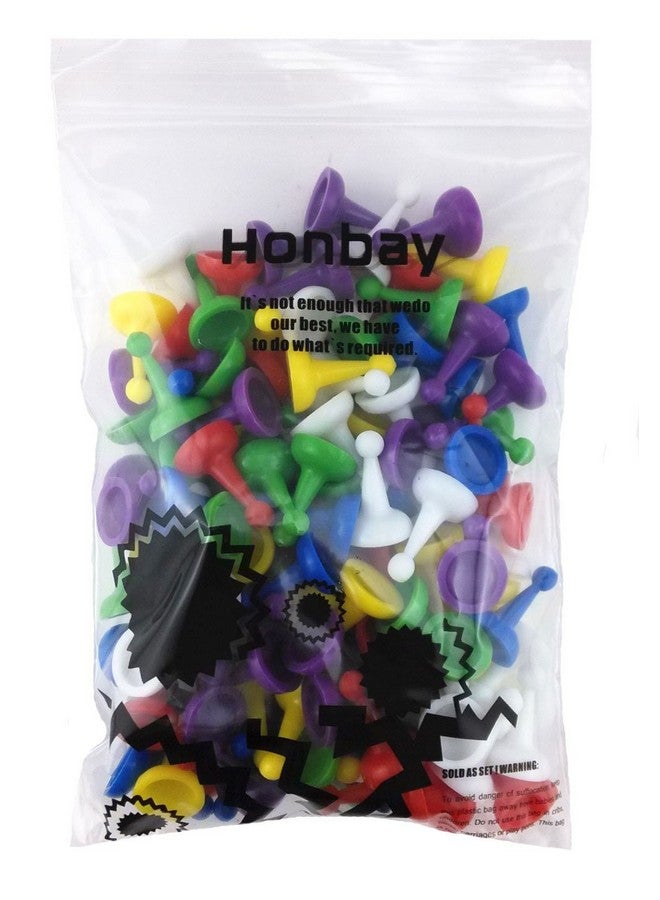 Honbay 120pcs Multi-Color Pawns Pieces for Board Games, Tabletop Markers Component - Image 5